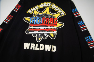 Glo Gang Heavyweight Cotton Rhinestone Full Zip Hoodie Sun Logo Graphic Oversized <span class=keywords><strong>Drill</strong></span> <span class=keywords><strong>Rap</strong></span> Y2K Streetwear Hooded Jacket - Product Image 5