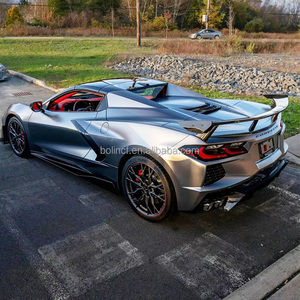 Rear <strong>Spoiler</strong> Carbon Fiber Rear Trunk <strong>GT</strong> Lip Wing <strong>Spoiler</strong> for Chevrolet Corvette C8 Z06 2-Door Top <strong>Coupe</strong> 2020-2024 Tail Wing - Product Image 4