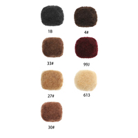 100% cheveux humains vierges Afro crépus bouclés en vrac cheveux humains bruts Remy en vrac tressage de cheveux humains pour les femmes Dreadlock Extensions