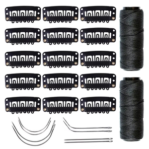 59pcs nhựa hình chữ U kẹp & hình chữ <span class=keywords><strong>C</strong></span> đa chứ<span class=keywords><strong>c</strong></span> năng Mó<span class=keywords><strong>c</strong></span> kim 32mm tó<span class=keywords><strong>c</strong></span> Snaps & Clip tó<span class=keywords><strong>c</strong></span> giả tó<span class=keywords><strong>c</strong></span> mở rộng <span class=keywords><strong>c</strong></span>ông <span class=keywords><strong>c</strong></span>ụ - Product Image 1