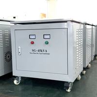 Transformateur d'isolement triphasé à sec 45 kVA, élévateur/abaisseur de tension 380 V vers 220 V, 480 V vers 400 V, pour machine CNC