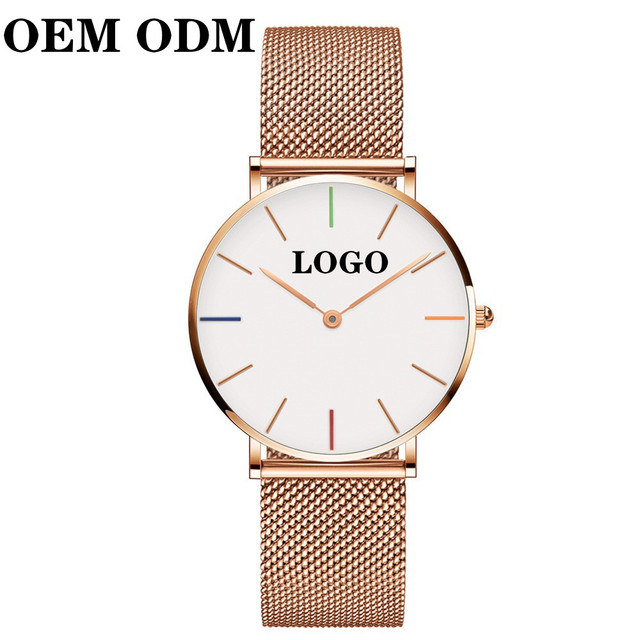 OEM ODM Customized Watch Japanese Movement Waterproof Watch Women Watches