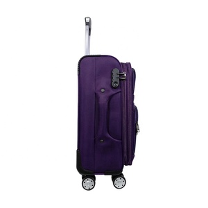 20 <span class=keywords><strong>24</strong></span> 28 <span class=keywords><strong>pulgadas</strong></span> púrpura tela de poliéster tela de 4 ruedas de viaje en carro de equipaje - Product Image 3