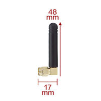 Antenne extérieure étanche 2400-2500MHz 4G LTE sans fil externe 2.4G à angle droit WIFI antenne trapue
