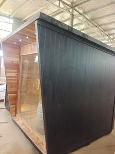 Nueva Llegada, Venta Especial: <span class=keywords><strong>Sauna</strong></span> Exterior de <span class=keywords><strong>Madera</strong></span> con Luz Roja Seca e Infrarrojos, Estufas de Leña para <span class=keywords><strong>Sauna</strong></span> Exterior, Habitaciones de <span class=keywords><strong>Sauna</strong></span> Infrarrojas - Product Image 4