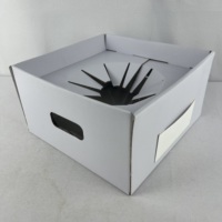 Boîte d'emballage florale en carton ondulé créative personnalisée, boîte d'emballage pour fleurs de rose, boîte cadeau pour bouquet, boîtes de livraison pour fleuristes, transport