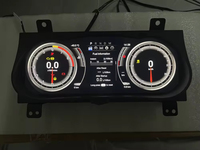 Compteur de vitesse de voiture 12,3 pouces, système Linux, tableau de bord LCD, groupe d'instruments numériques pour Toyota Hilux Revo Rocco Fortuner 2016-2024
