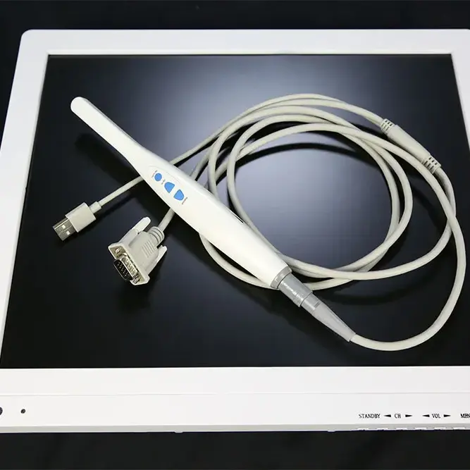 Tandheelkundige Wifi Vga + Usb Interface Multimedia Intraoral Camerasysteem Met Monitor Tandheelkundige Camera Intraorale 5.0 Mega Pixels