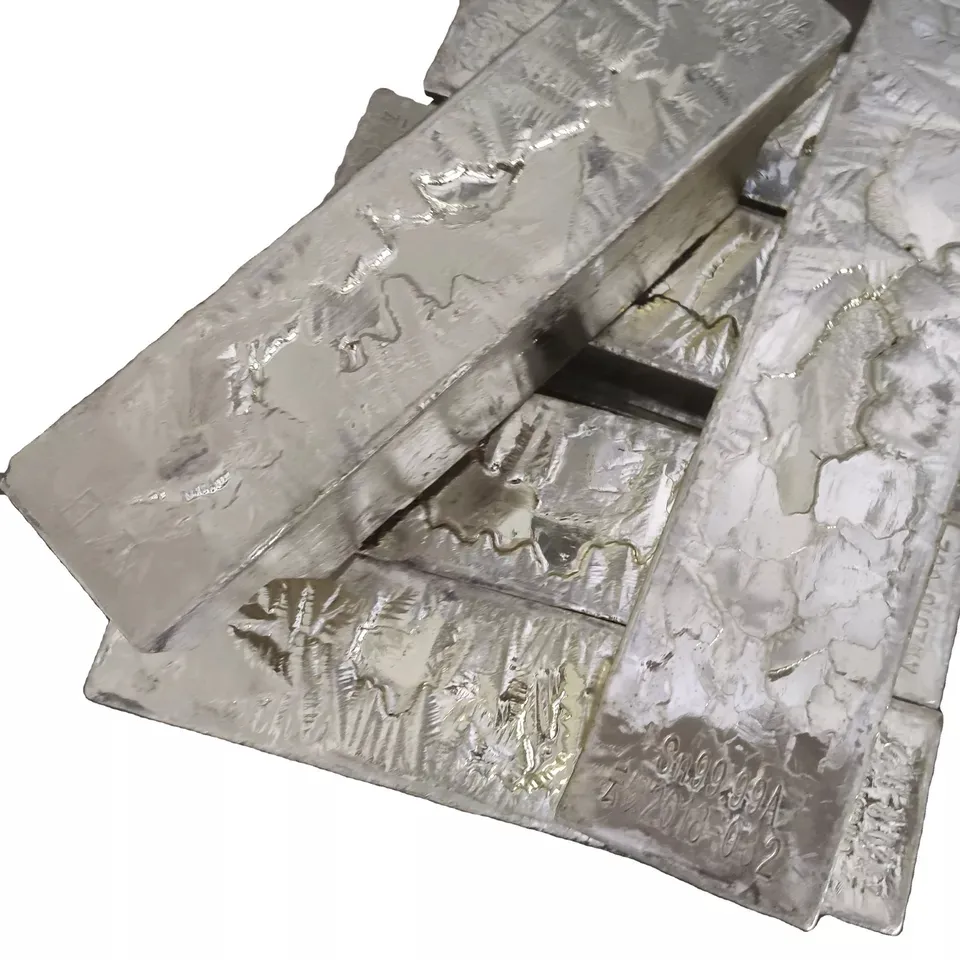 Заводская распродажа 99.9% 99.95% 99.99% оловянные изделия купить чистые оловянные металлические оловянные слитки