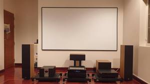 Pantalla de Proyección HEYU de 150 Pulgadas con Marco Fijo, Formato 16:9, Color Blanco Mate, Ganancia de 1.0, Bisel Delgado, Largo Alcance, Montaje en Pared, <span class=keywords><strong>Cine</strong></span> en Casa - Product Image 6