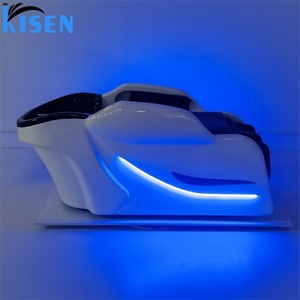 Cama de Hidroterapia Profesional Kisen para Masajes y Lavado de Cabello, con Masaje de Pies, para Barbería y Spa - Product Image 3