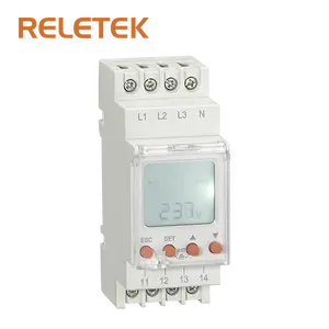 RELETEK Phase Failure Protection Relay, With Low Power Three Phase Four Wire Sealed Voltage Monitoring Relay,Relay ODM