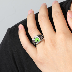 4 disegni Cosplay Fine Jewelry Rings Attack on Titan Freedom Wings Ring apertura accessori Anime regolabili - Product Image 2