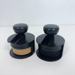 <span class=keywords><strong>Brocha</strong></span> de <span class=keywords><strong>Maquillaje</strong></span> Grande Negra para Base, <span class=keywords><strong>Brocha</strong></span> Kabuki Súper Suave para Polvo Suelto, Color Oro Rosa - Product Image 5