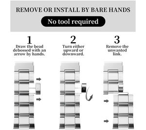 <span class=keywords><strong>Cinturino</strong></span> in <span class=keywords><strong>acciaio</strong></span> inossidabile sottile regolabile di lusso per orologio Apple Watch 9 8 7 6 Ultra 2 <span class=keywords><strong>cinturino</strong></span> 49mm 45mm 41mm 44mm oro - Product Image 3