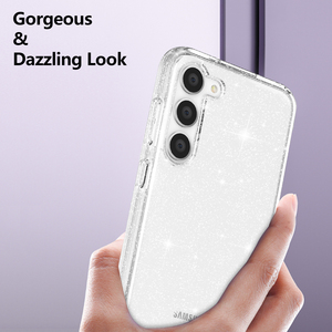 Nouvel arrivage coque de téléphone de luxe en TPU à paillettes pour Samsung <span class=keywords><strong>Galaxy</strong></span> <span class=keywords><strong>S23</strong></span> 5G housse de téléphone en cristal - Product Image 2