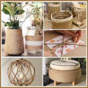 Thiên Nhiên Đay Dây 2Mm 3Mm Xoắn Cây Gai Dầu Dây Thủ Công Hoa Gói Cho Trang Trí Vải Bố Sợi Dây Thừng - Product Image 6