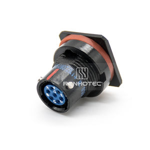 Zócalo Y50EX, acoplamiento de bayoneta de montaje en PCB hembra de 7 pines, Conector de aviación de la serie Y50EX, 2 uds. - Product Image 4