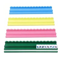Supports et pousseurs de Mahjong en bois blancs de luxe modernes de 20 pouces, portables pour le divertissement