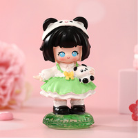 Figurines pour le Girlish Heart Forest Tea Party. Poupées mignonnes de dessin animé, cadeaux d'anniversaire idéaux pour les filles et décorations de bureau