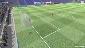 Système de <span class=keywords><strong>jeu</strong></span> de football de projection avancé, équipement d'entraînement de football interactif en salle pour le développement des compétences - Product Image 3