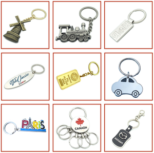 Llavero de metal con logotipo personalizado para regalo recuerdo turístico - Product Image 4