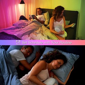 Bóng Đèn LED Thông Minh Điều Khiển Bằng Ứng Dụng WIFI Thay Đổi Màu Sắc RGBW 110V 220V A60 Ra80 <span class=keywords><strong>E27</strong></span> 10W <span class=keywords><strong>SMD</strong></span> 2835 Trong Nhà Có Thể Điều Chỉnh Độ Sáng - Product Image 3