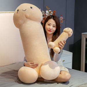 Juguete de Peluche de Simulación de Pene, Divertido y Adorable, Almohada de Peluche Realista, Regalos Sexys para Novia - Product Image 3