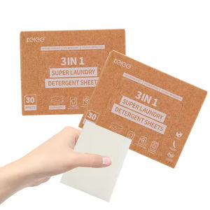 KELEE Hojas de Detergente Ecológico sin Plástico para Lavandería, Limpieza Potente, Biodegradables, Suministro a Granel, Tiras de Lavandería de Marca Privada - Product Image 2