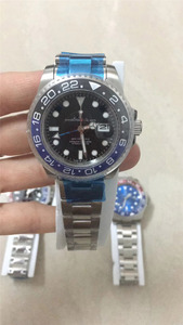 Nh34 41Mm Thép Không Gỉ Tự Động Đồng Hồ Cơ Khí Sapphire Pha Lê Sáng Tính Năng Nước Ghostmovement Diver Ban Nhạc Con Trỏ - Product Image 2