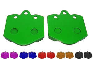Plaquettes de frein arrière en titane fritté pour Birel Art Compkart Ricciardo Leclerc Kubica Go Kart - Product Image 2