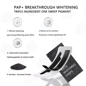 แผ่นฟอกสีฟันกลิ่นมิ้นท์ผสมถ่านไม้ไผ่ - Product Image 3