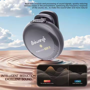 ไมโครโฟนไร้สาย SX19 ไมโครโฟนแบบหนีบปกเสื้อ ไมโครโฟนพกพาสำหรับบันทึกวิดีโอ พร้อมระบบตัดเสียงรบกวน - Product Image 5