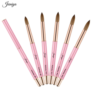 Recién llegado, el <span class=keywords><strong>mejor</strong></span> vendedor, <span class=keywords><strong>pincel</strong></span> <span class=keywords><strong>para</strong></span> <span class=keywords><strong>uñas</strong></span> acrílico Kolinsky 100%, cerdas de Marta, mango de Metal, pinceles <span class=keywords><strong>para</strong></span> <span class=keywords><strong>uñas</strong></span> rosas <span class=keywords><strong>para</strong></span> acrílico - Product Image 4