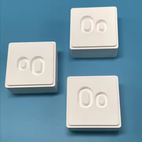 Brique d'aromathérapie en plâtre non parfumée personnalisable avec logo, diffuseur d'huiles essentielles en gypse