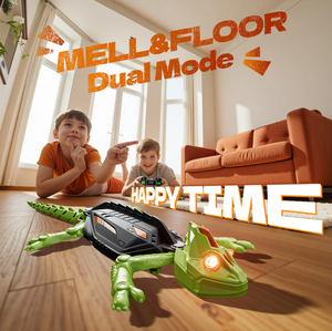 <span class=keywords><strong>Gecko</strong></span> de escalada en pared recargable de 33cm, juguetes con luz biomimética para gatear insectos, juguetes de broma para niños, regalo - Product Image 3