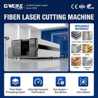 Machine de découpe laser à fibre Gweike LF4020GH à vitesse ultra-rapide avec perforation et accélération 2.5G - Série GH