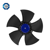 Kipas Aksial Blauberg 230V 350mm 210W EC dengan Baling-baling Plastik, Proteksi IP55, Garansi 2 Tahun, Pemasangan di Langit-langit untuk Peralatan Ventilasi
