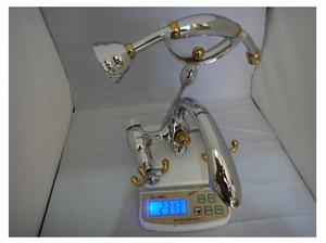 Grifos de Baño Romanos de Lujo con Rociador de Mano Tipo Teléfono HD-9069 para Bañera Independiente con Patas de Gato y Montaje en Suelo - Product Image 2