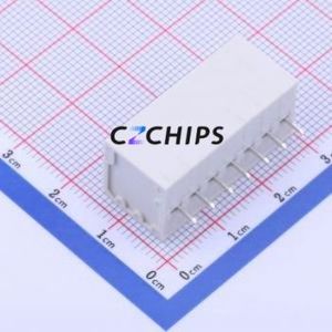 KF239-3.81-7P Spring Terminal Block Through hole Component (THT),P=3.81mm Connector 1x7P 3.81mm White 7P - Product Image 2