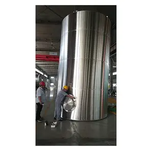 Inox Soybean Oil Tank 10T 316 Ss Fat Decant Tank For Outdoor Indoor