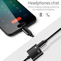 2-in-1 Typ-C 3,5mm Adapterkabel mit USB-C-Hub für schnelles Laden und Audio-Kopfhörerbuchse für Mobiltelefone, brandneu