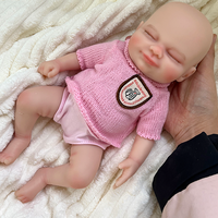 Poupée Reborn en Silicone de 30 cm pour Bébé Prématuré, Figurine de 12 Pouces, Cadeau pour Tout-Petits