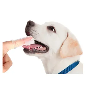 Brosse à dents à doigt KingHon pour chat et chien, outil de nettoyage buccal pour animaux de compagnie - Product Image 5