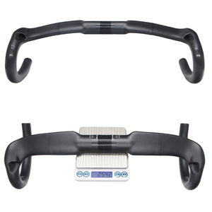 Tay lái xe đạp đường trường SoarRocs 31.8mm, chất liệu <span class=keywords><strong>carbon</strong></span> uốn cong, full <span class=keywords><strong>carbon</strong></span> fiber <span class=keywords><strong>T800</strong></span>, kiểu khí động học, chiều dài 400/420/440mm, dành cho xe đạp đường trường 700C - Product Image 2