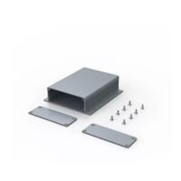 Boîtier en aluminium anodisé Boîtier d'instrument électronique Boîtier PCB Boîte de jonction