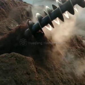 Machine à retourner le <span class=keywords><strong>compost</strong></span> à double arbre pour mélanger le <span class=keywords><strong>compost</strong></span> - Product Image 5