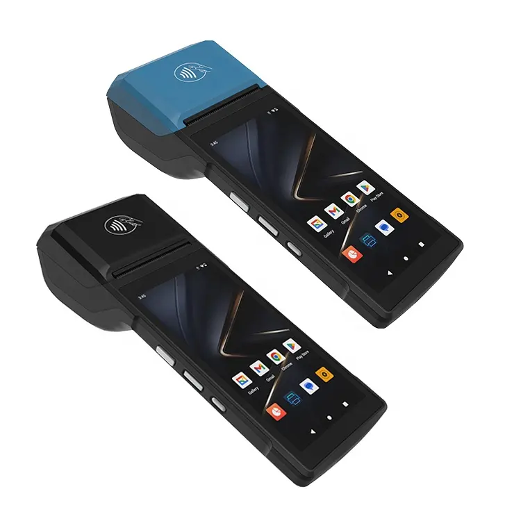 H10 sistem Pos peralatan keuangan NFC pembaca kartu layar sentuh mesin POS Terminal pembayaran genggam