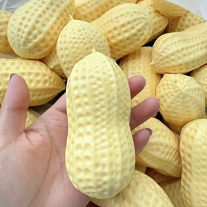 Peanut <b>Squishy</b> Toy Soft Squeezable Slow Rising Stress Relief Sensory Fidget Toy Realistic Peanut Food Toy for Kids Adults Gifts - Product Image 2