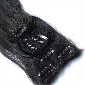 Extensions de cheveux naturels indiens Remy pour femmes, 100% cheveux humains, longues, en patch - Product Image 3